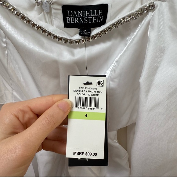 Danielle Bernstein Cutout Bedazzled Dress - Picture 11 of 11